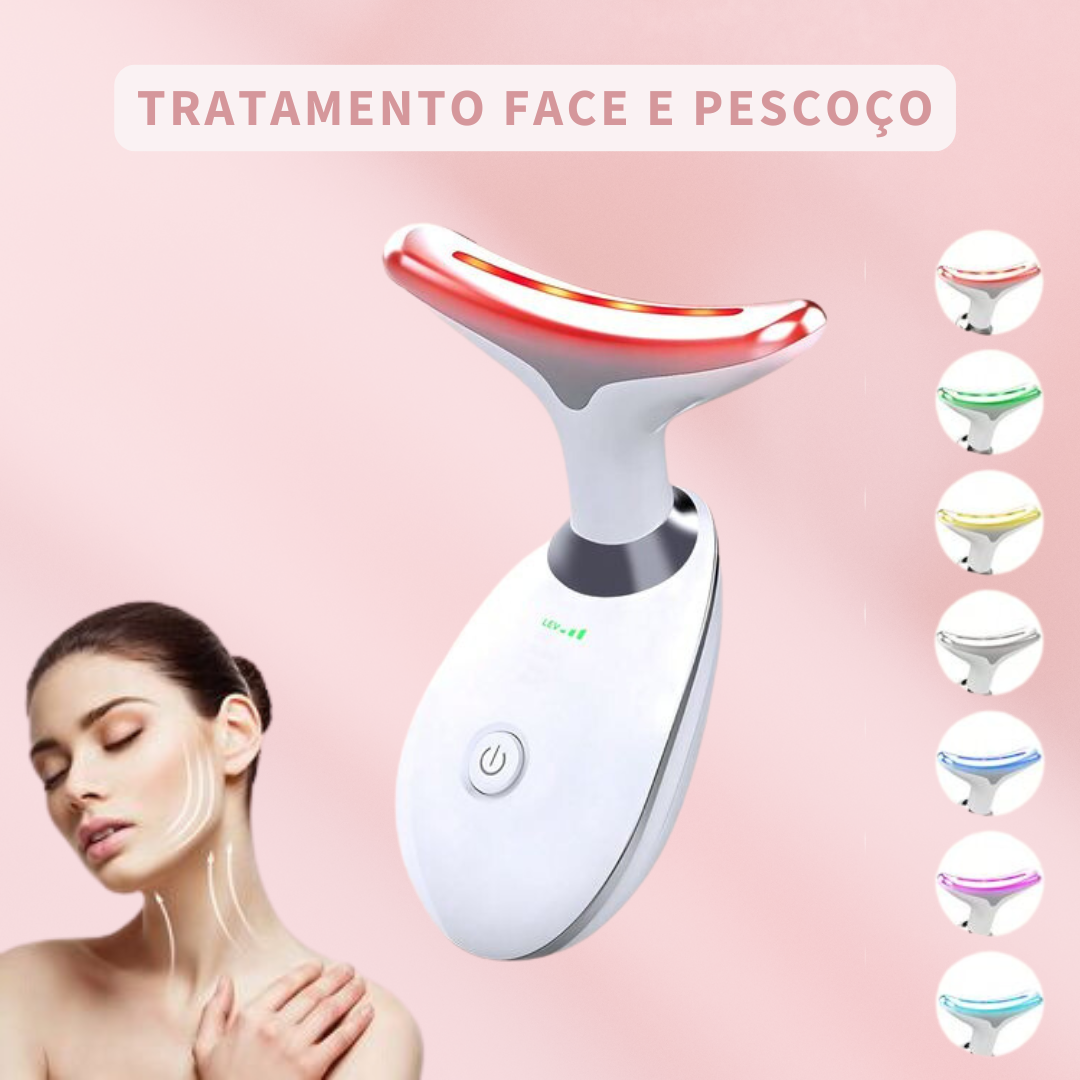 Dispositivo de massagem facial e lifting